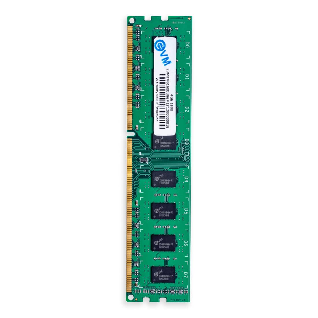 EVM 4GB DDR3 1600MHz RAM